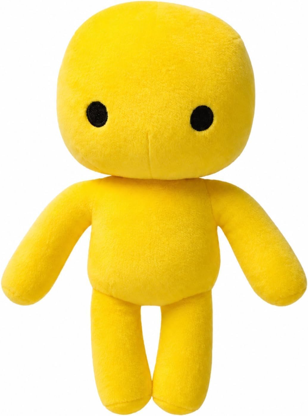 Wobbly Life Yellow Man Plush Pillow– Soft Stuffed Character Pillow, Cute Wobbly Life Yellow Man Octopus Inspired Hallowen Gift