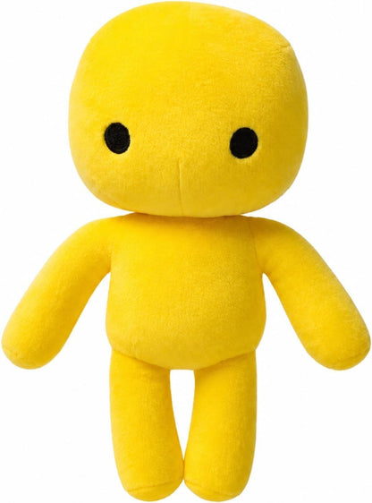 Wobbly Life Yellow Man Plush Pillow– Soft Stuffed Character Pillow, Cute Wobbly Life Yellow Man Octopus Inspired Hallowen Gift