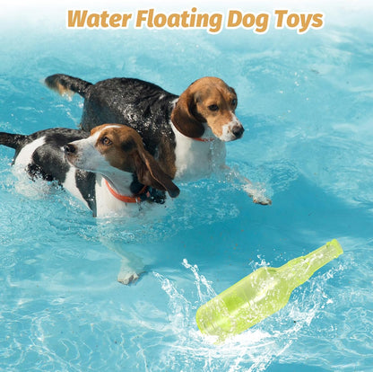 Yellow Water Bottle Dog Toy,Crunchnplay Bottle Toy for Dogs,Floating Dog Chew Toys,Squeaky Dog Toys for Aggressive Chewers,Dog Toy Water Bottle Cruncher,Interactive Dog Toys for Small Dogs Boredom