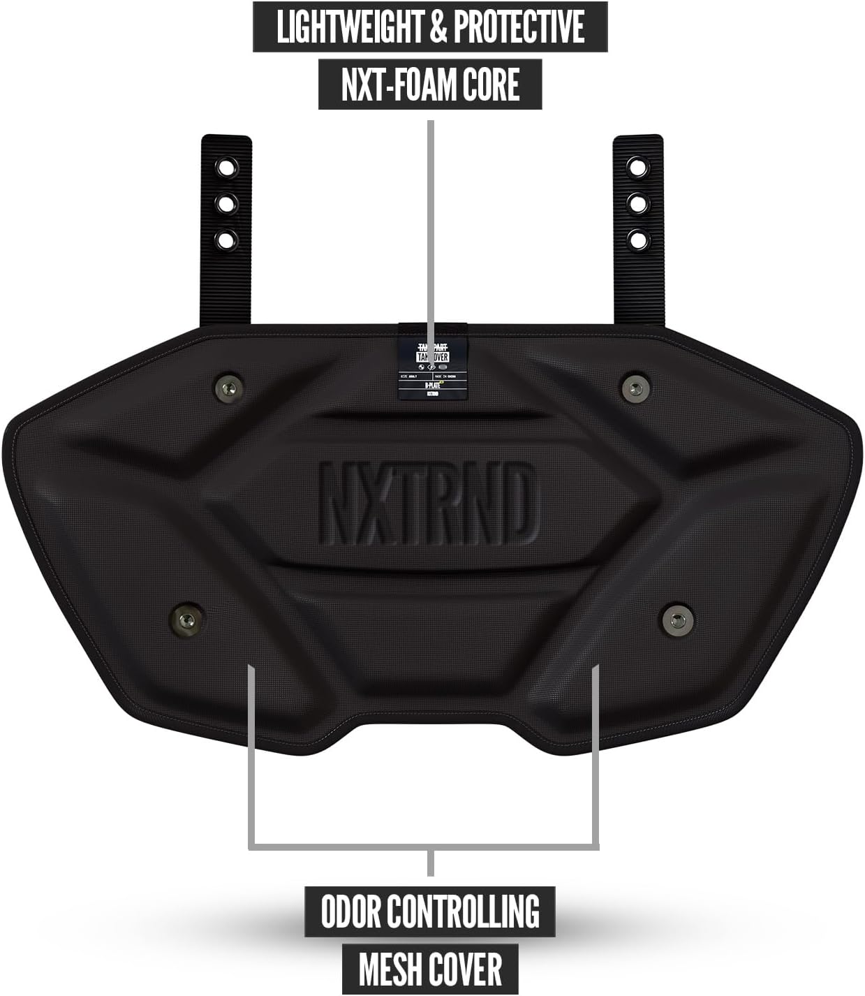 B-Plate Pro, Football Back Plate, Backplate for Shoulder Pads