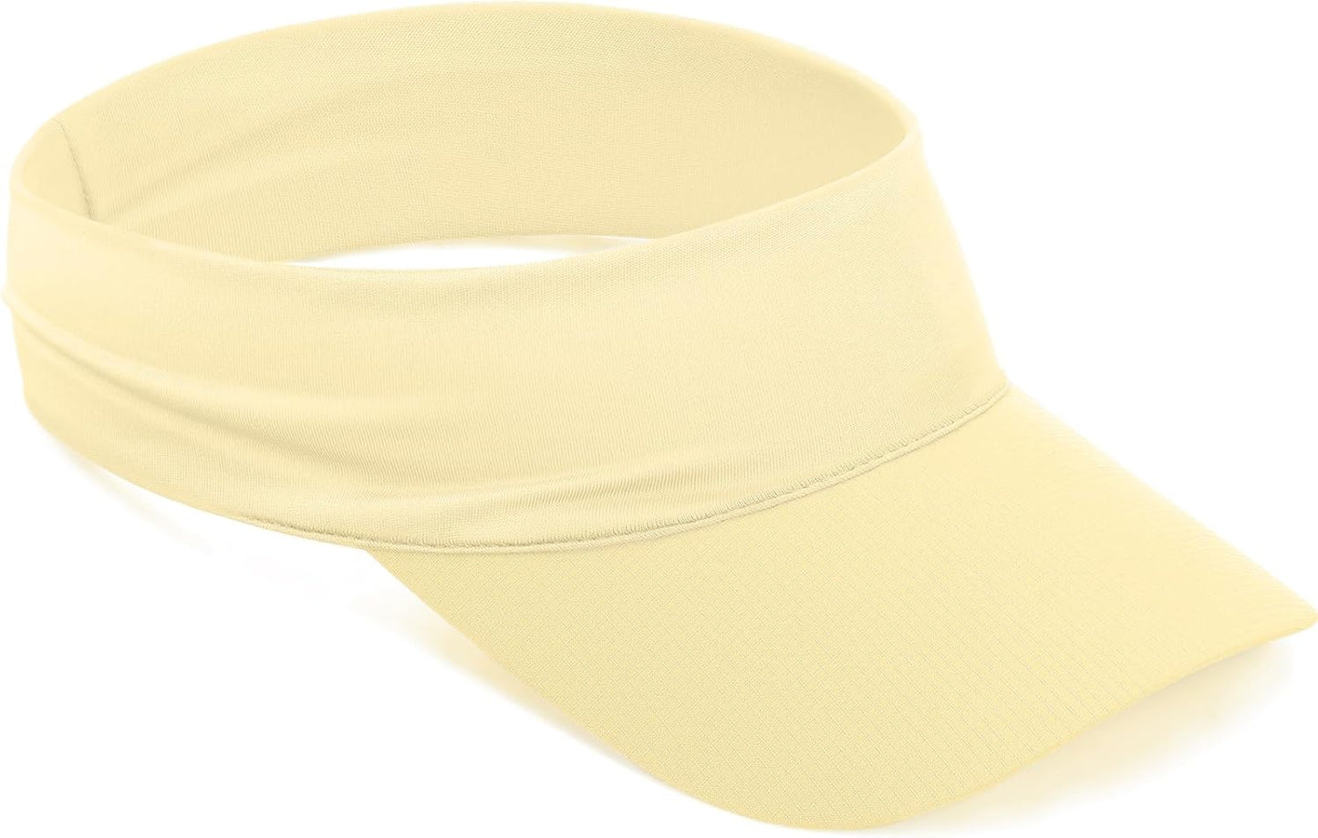 Cooling Sun Visor Hat Women Men, Elastic Headband UV Protection | 1.2oz Packable Golf Fishing Running Tennis Cap, Wet to Instant Cool Sweat Wicking Headband, Stretch Fits 21.6-23" Head
