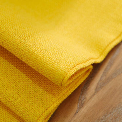 Dining Table Runner 12 x 36 inches Living Room Dinner Wedding Birthday Party Burlap Rustic Table Runner, Yellow