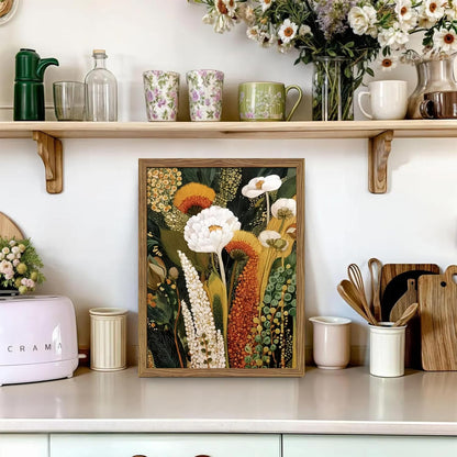Framed Funny Bathroom Wall Art Decor, Yellow Duck in Pink Bathtub Canvas Wall Decor Painting, Cute Whimsical Animal Poster Print Picture for Girls Bathroom Nursery 16x24 Inch