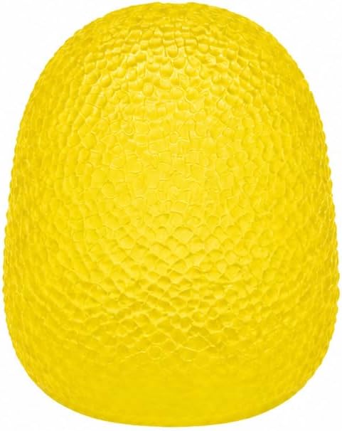 2.17in Yellow Textured Squishy Slow Rising Fidget Toy | Soft TPR, Textured Surface, squeeze toy, calm hands, stress relief, focus support, home, class, travel, kids and adults
