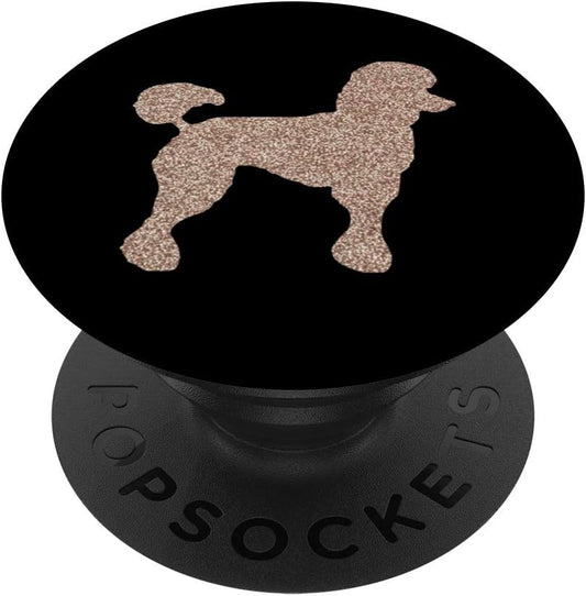 Cute Poodle PopSockets PopGrip: Swappable Grip for Phones & Tablets