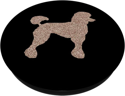 Cute Poodle PopSockets PopGrip: Swappable Grip for Phones & Tablets