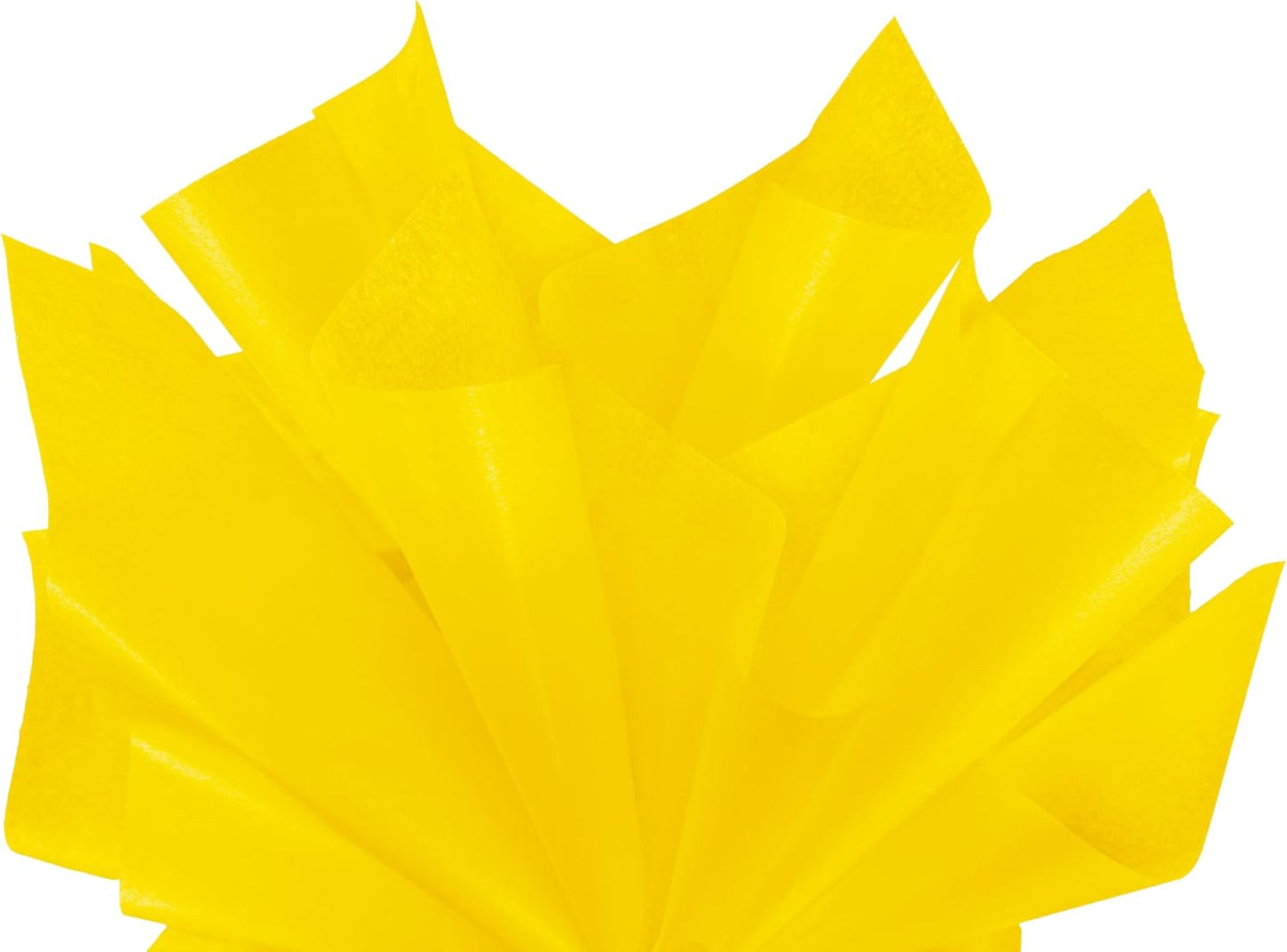® | Gift Wrap Tissue Paper | Size: 15"x20" | 100 Sheet | Acid Free Bulk Tissue Paper | (Yellow)
