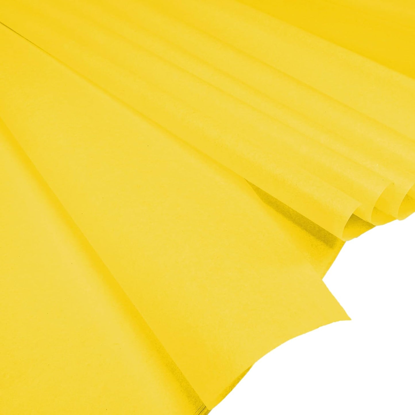 ® | Gift Wrap Tissue Paper | Size: 15"x20" | 100 Sheet | Acid Free Bulk Tissue Paper | (Yellow)