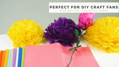 ® | Gift Wrap Tissue Paper | Size: 15"x20" | 100 Sheet | Acid Free Bulk Tissue Paper | (Yellow)