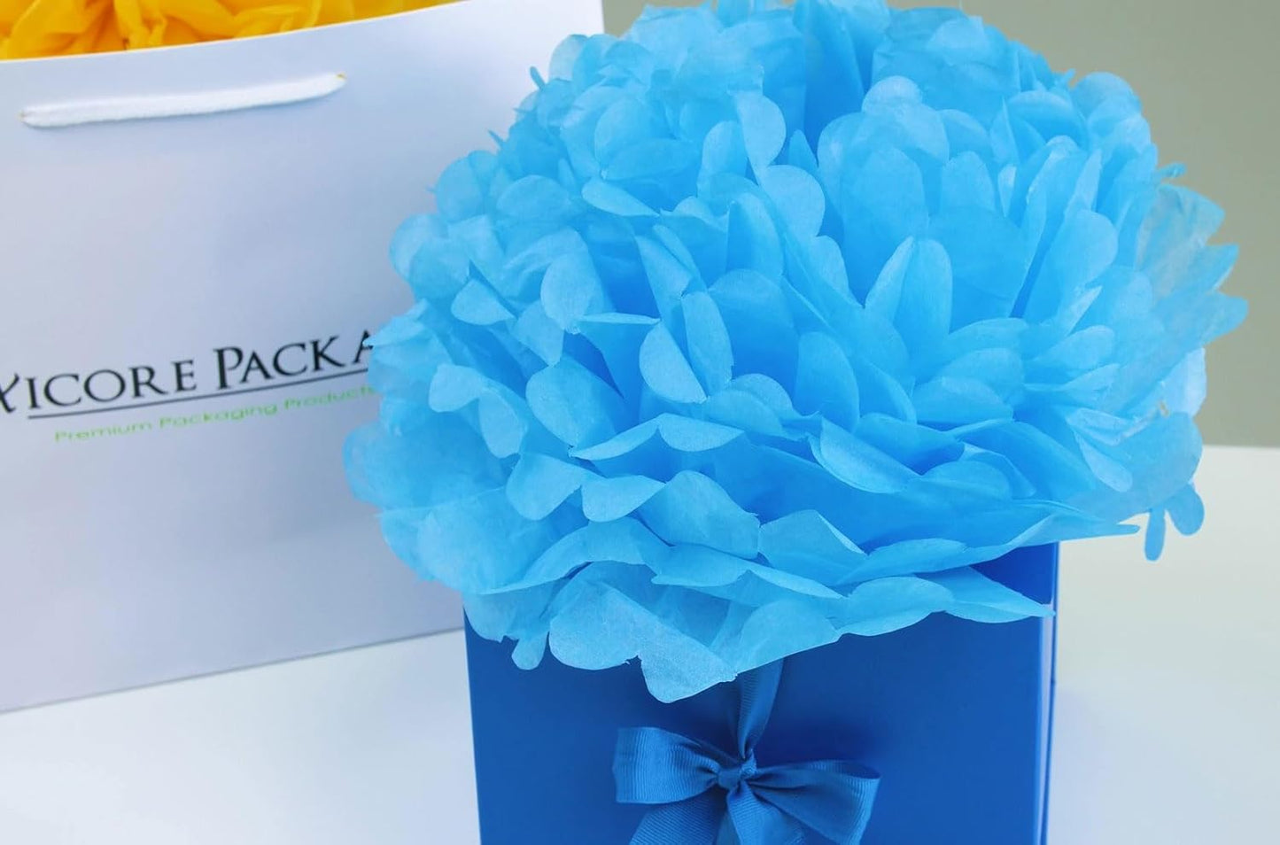 ® | Gift Wrap Tissue Paper | Size: 15"x20" | 100 Sheet | Acid Free Bulk Tissue Paper | (Yellow)
