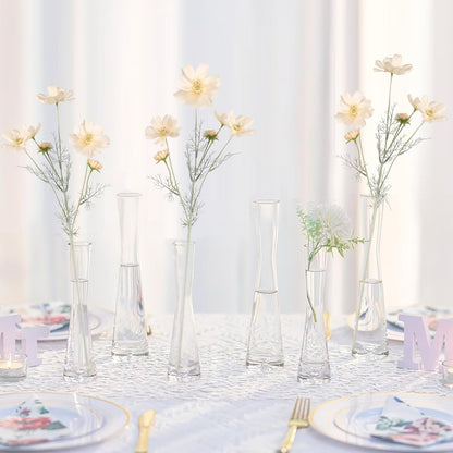 Daisy Flowers Artificial,6PCS Yellow Silk Flowers 24'' Artificial Wildflower Faux Cosmos Flower Stems for Wedding Party Kitchens Home Decoration(Yellow)
