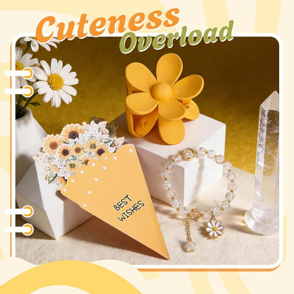 Sunshine Birthday Gifts for Women, Teen Girl Gifts Trendy Stuff | Teenage Girl Gift Baskets, Cheer Up Set, Pick Me Up Box for Woman , Daughter, Sister, Her, Best Friend