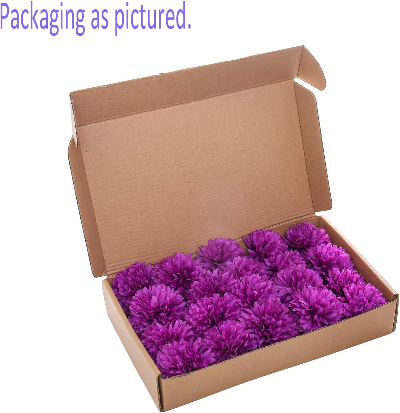 Kimura's Cabin 20pcs Fake Chrysanthemum Artificial Flowers Faux Silk Mums with Stem Balls Flowers for Vase Fillers Easter Home Table Floral Arrangements Wedding Party DIY Decoration(Yellow)