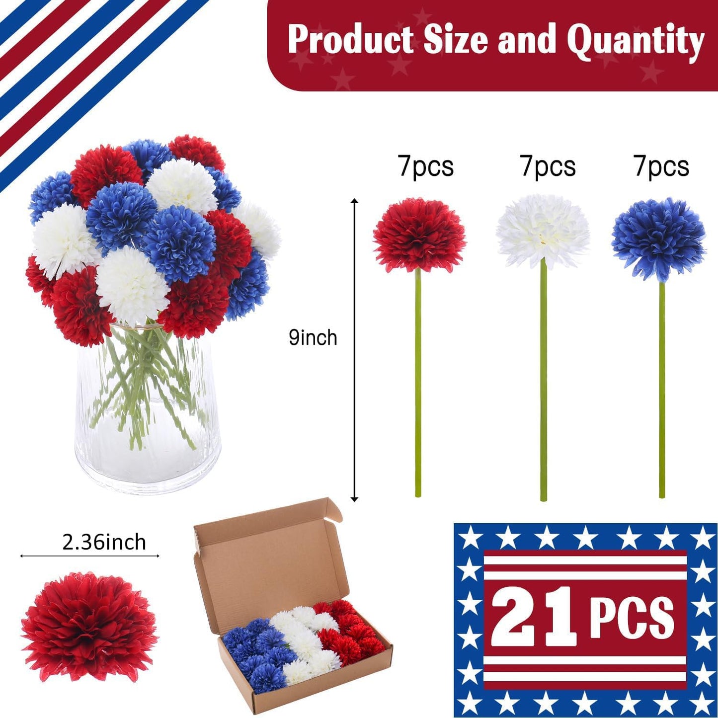 Kimura's Cabin 20pcs Fake Chrysanthemum Artificial Flowers Faux Silk Mums with Stem Balls Flowers for Vase Fillers Easter Home Table Floral Arrangements Wedding Party DIY Decoration(Yellow)
