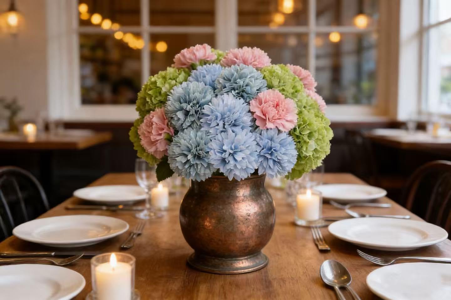 Kimura's Cabin 20pcs Fake Chrysanthemum Artificial Flowers Faux Silk Mums with Stem Balls Flowers for Vase Fillers Easter Home Table Floral Arrangements Wedding Party DIY Decoration(Yellow)
