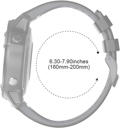 Compatible with Fenix 6S Pro watchbans for Fenix 6S/Fenix 7S/Fenix 5S/5S Plus/D2 Delta S Smartwatch (Balck-yellow)