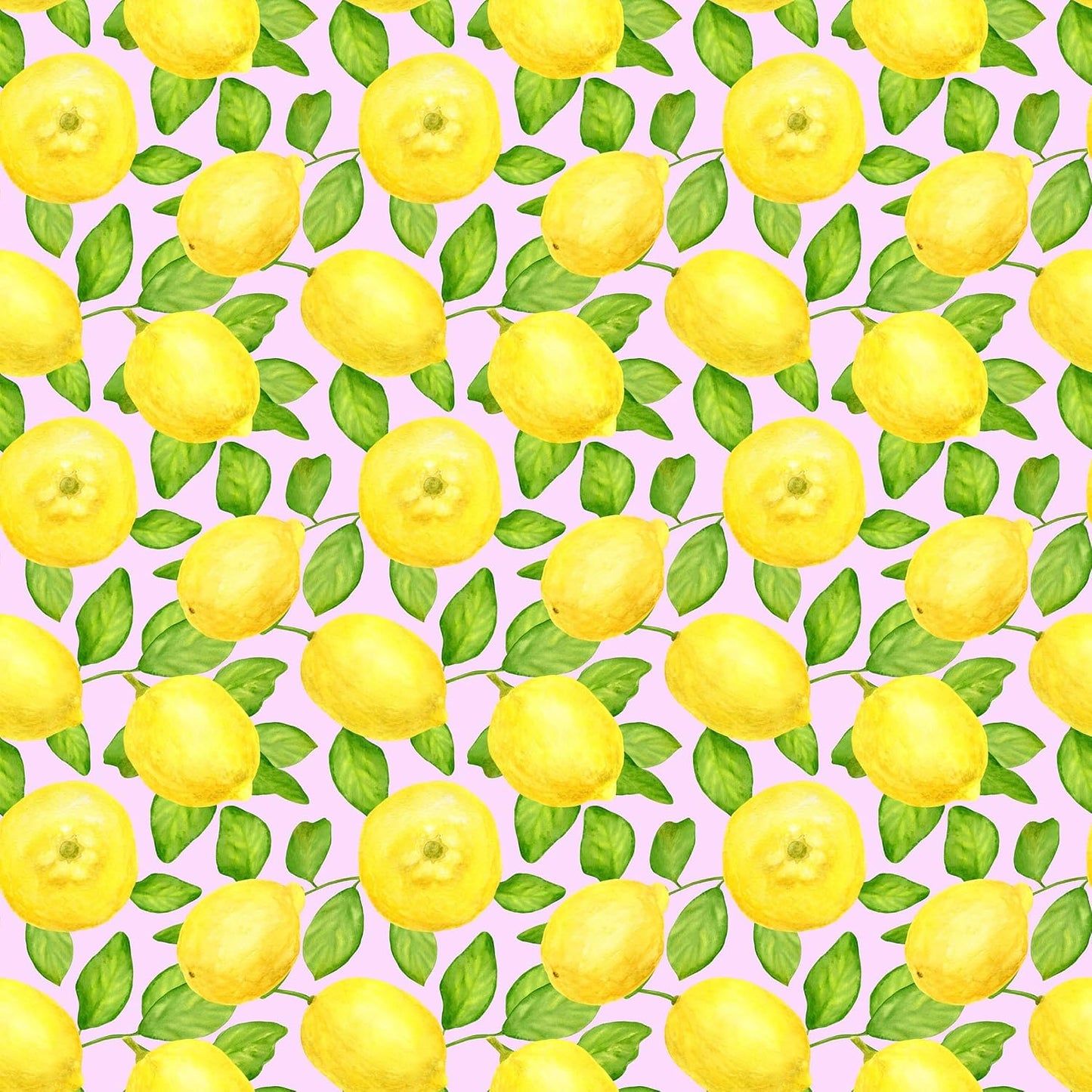 Cute Lemon Tree Thick Wrapping Paper, Lemonade Harvest Fruit Gift Wrap, Summer Citrus Theme Decor, For Foodie Gardner (Yellow, 6 foot x 30 inch roll)