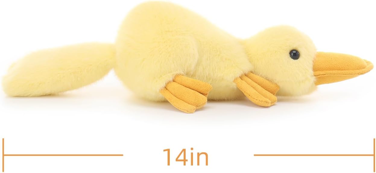 Yellow Happy Platypus Soft Stuffed Animals Plush Toys 14''