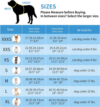 Comfortable Dog Harness and Leash Set for Walking - Spring Step in Vest Harness,Reflective Bands, Adjustable No Pull Puppy Essentials, for Small Dogs and House Cats Yellow XS | Light, Soft, Breathable Air Mesh, Escape-Proof, Easy on and Remove with Hook