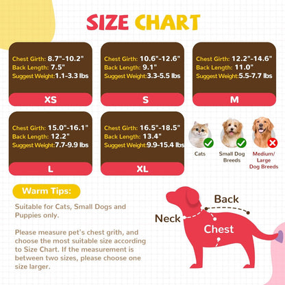 Small Dog Shirt Cute Puppy Cat T Shirts Clothes Soft Cotton Sleeveless Tee Shirts for Small Dogs Cats Doggy Vest Tee Shirt Chihuahua Yorkie Shih Tzu Pet Apparels(Yellow Lollipop,S)