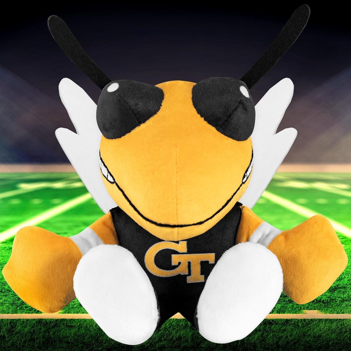 Georgia Tech Yellow Jackets Mascot 8" Kuricha Sitting Plushies - Soft Chibi Inspired Mascot
