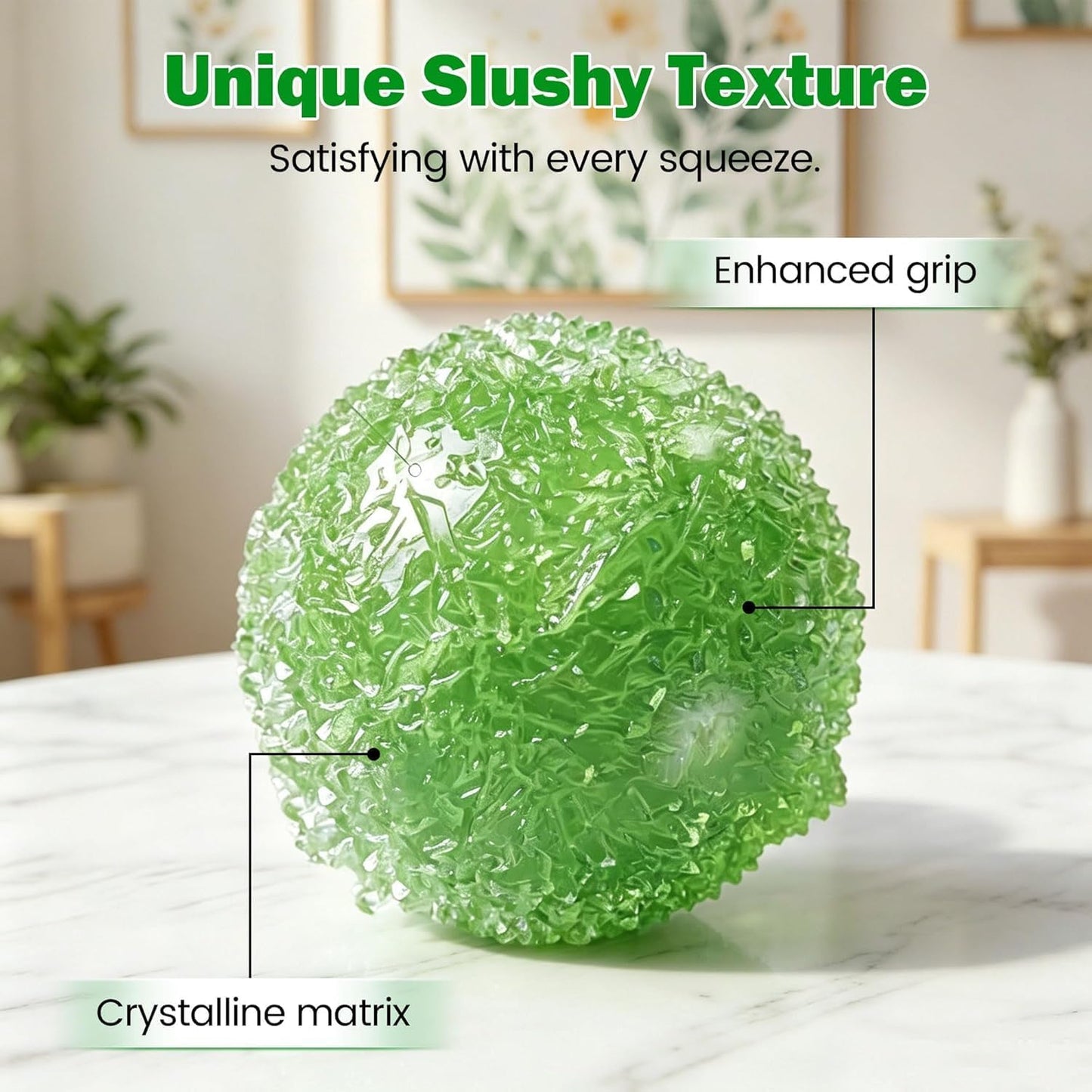 Squishy Toys with Shells Slow Rising Stress Relief Gifts for Adults, Yellow| Soft Stress Cube Calm Anxiety, Safe TPR Material, 1.97" Squishy Fidget Toys