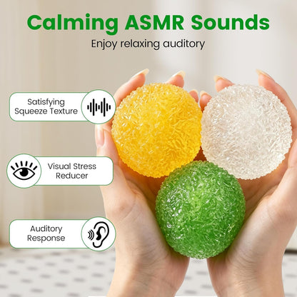 Squishy Toys with Shells Slow Rising Stress Relief Gifts for Adults, Yellow| Soft Stress Cube Calm Anxiety, Safe TPR Material, 1.97" Squishy Fidget Toys