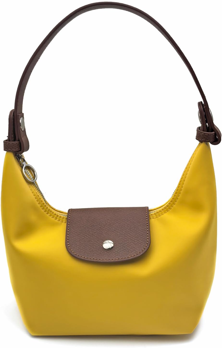 Convertible Women Underarm Bag Shoulder Purses with 2 Straps, Handbag Zipper Closure Minimalist Dumpling Design