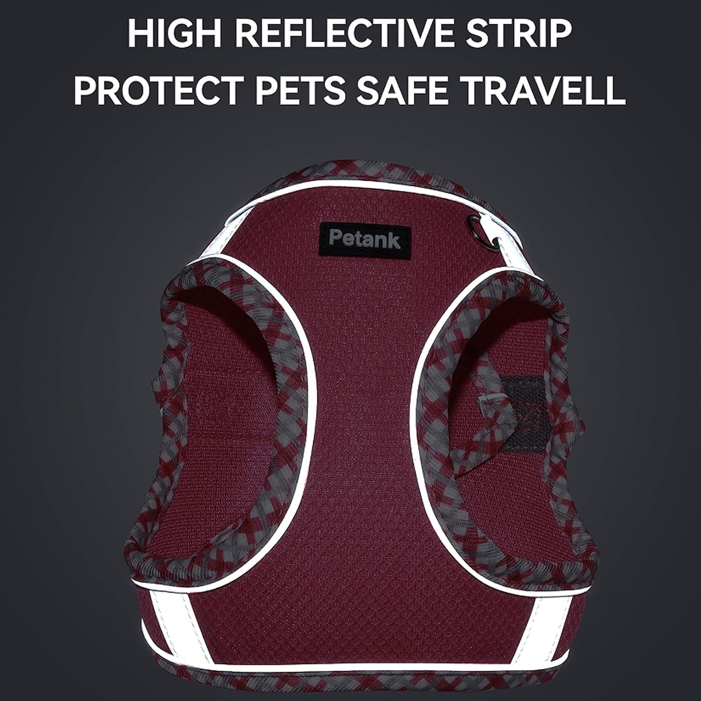 Dog Harness for Small Medium Dogs No Pull, Puppy Harness and Leash Set for Walking, Running, Training, Small Dog Harness, Medium Dog Harness (Yellow, S)