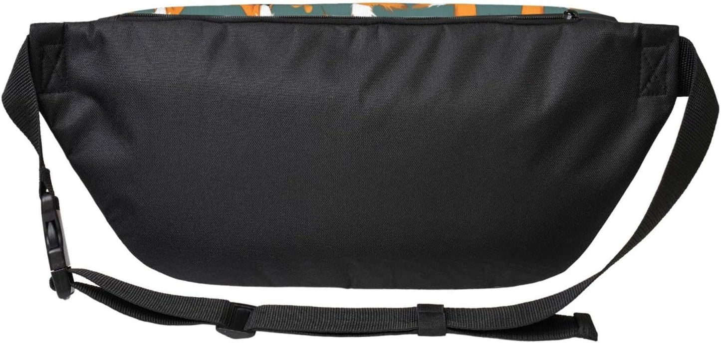 Yellow fox Running Waist Pack-No-Bounce Phone Holder for Gym, Waterproof Crossbody Fanny Pack with Adjustable Belt