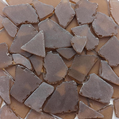 Sea Glass for Crafts - 14oz Yellow Frosted Seaglass Pieces | Vase Filler and Aquarium Ornament, DIY Craft Supplies for Art, Beach Weddings, and Home Decor