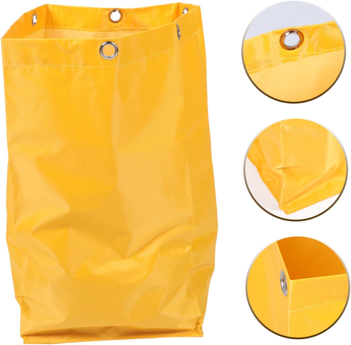 Thickened Multi-Purpose Cleaning Cart Pouch Janitorial Garbage Bag for Housekeeping Trolley Standard Replacement Bag for Cleaning Supplies
