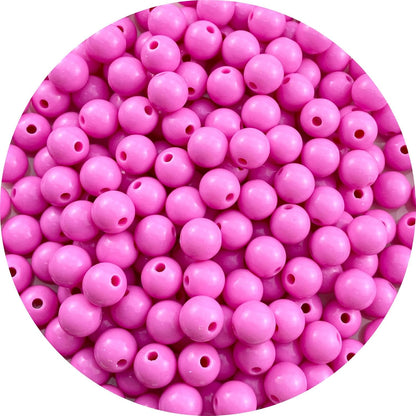 200 Pieces 10mm Acrylic Round Beads Smooth Spacer Plastic Pastel Beads Craft Beads for DIY Craft Jewelry Making Bracelets Necklaces Earring Crafting Supplies(Yellow)