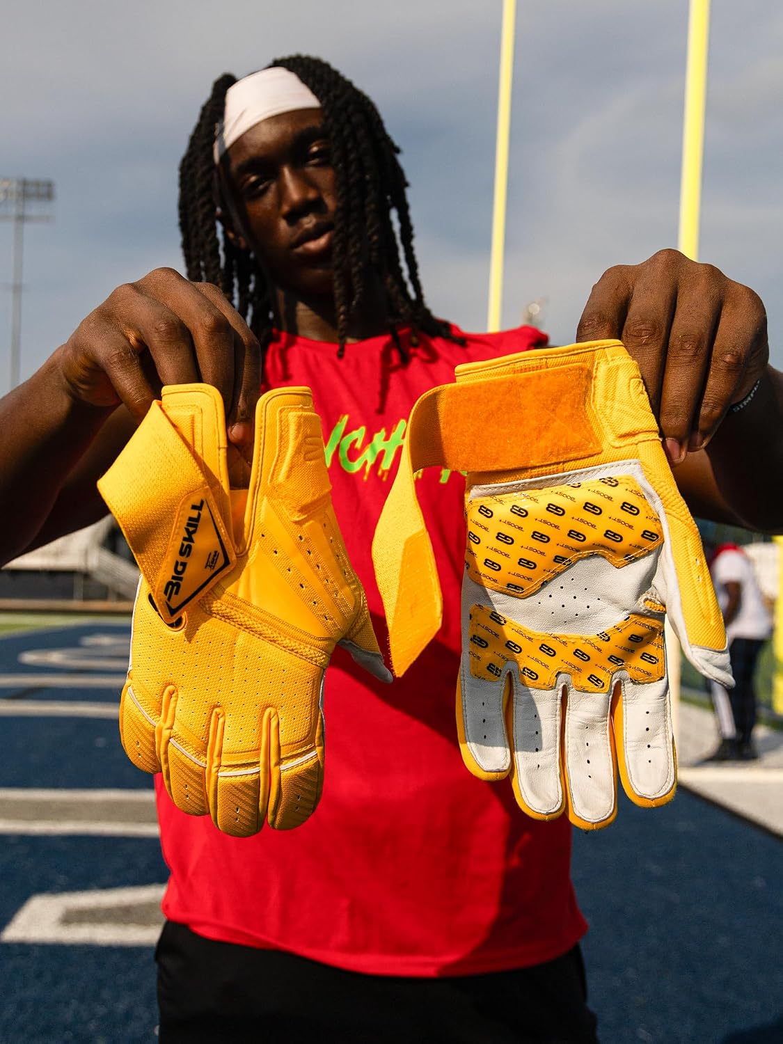 Big Skill 2.0 Adult Lineman Football Gloves