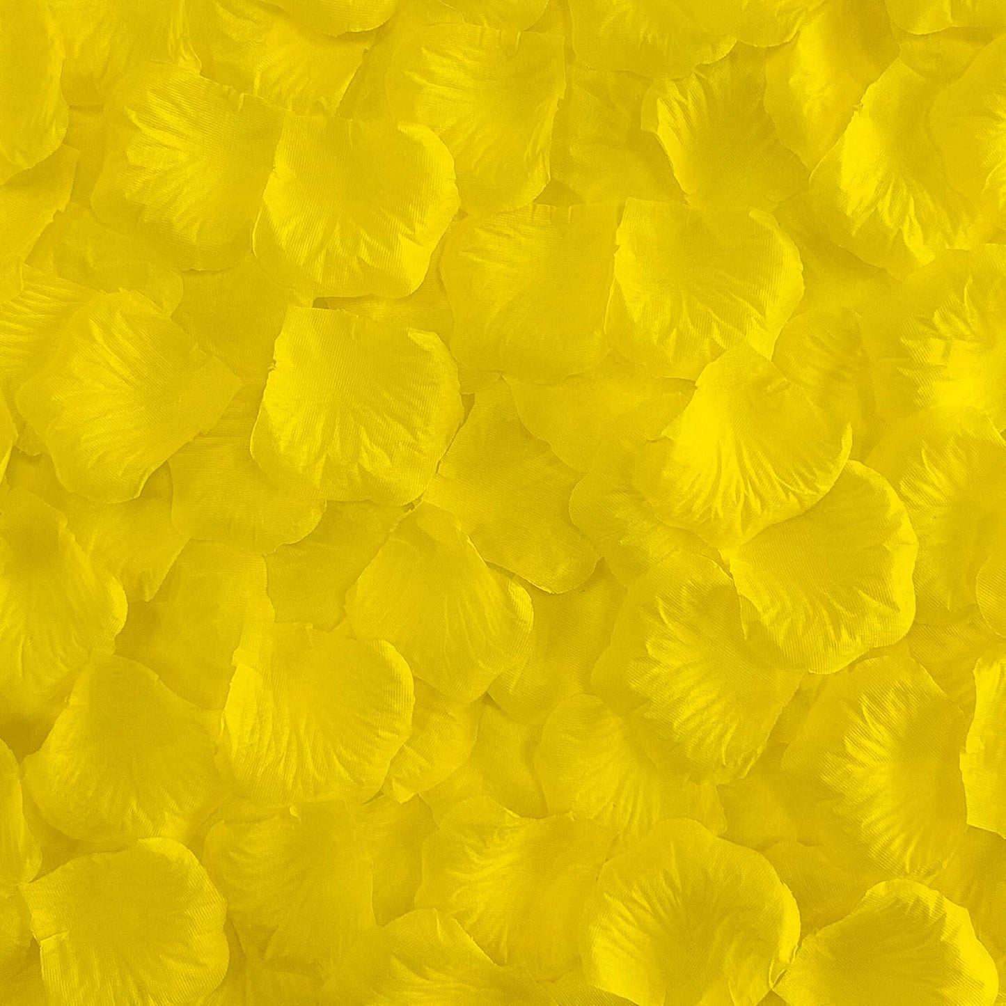 1500 PCS Separated Artificial Yellow Rose Petals for Romantic Night for him for her Set Faux Yellow Flower Petals for Flower Girl Weddings Valentine Day Party Romantic Decoration