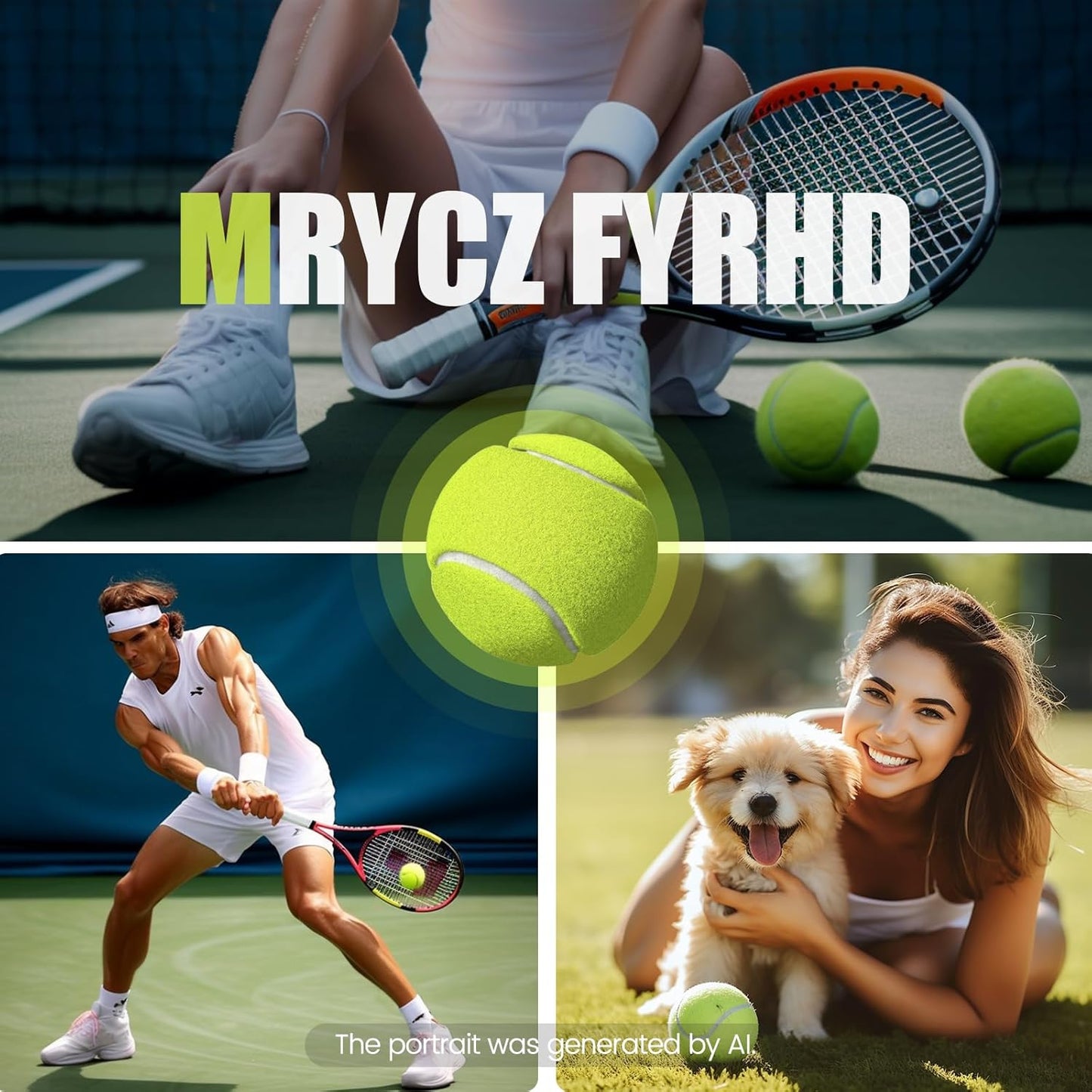 60/120 Pack Tennis Balls, Training Tennis Balls, Pet Dog Playing Balls, Practice Tennis Balls with Mesh Bag for Transport and Beginner Training