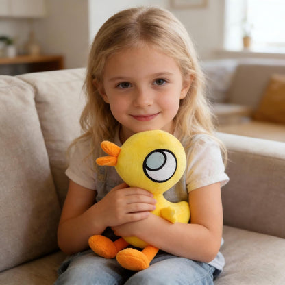 New Little Yellow Duck Plush for Book Buddies Stuffed Animals | Pigeon Books Series Duckling Soft Stuffed Animal Plush Toys, Ideal Gift for Kids Boys and Girls Birthday
