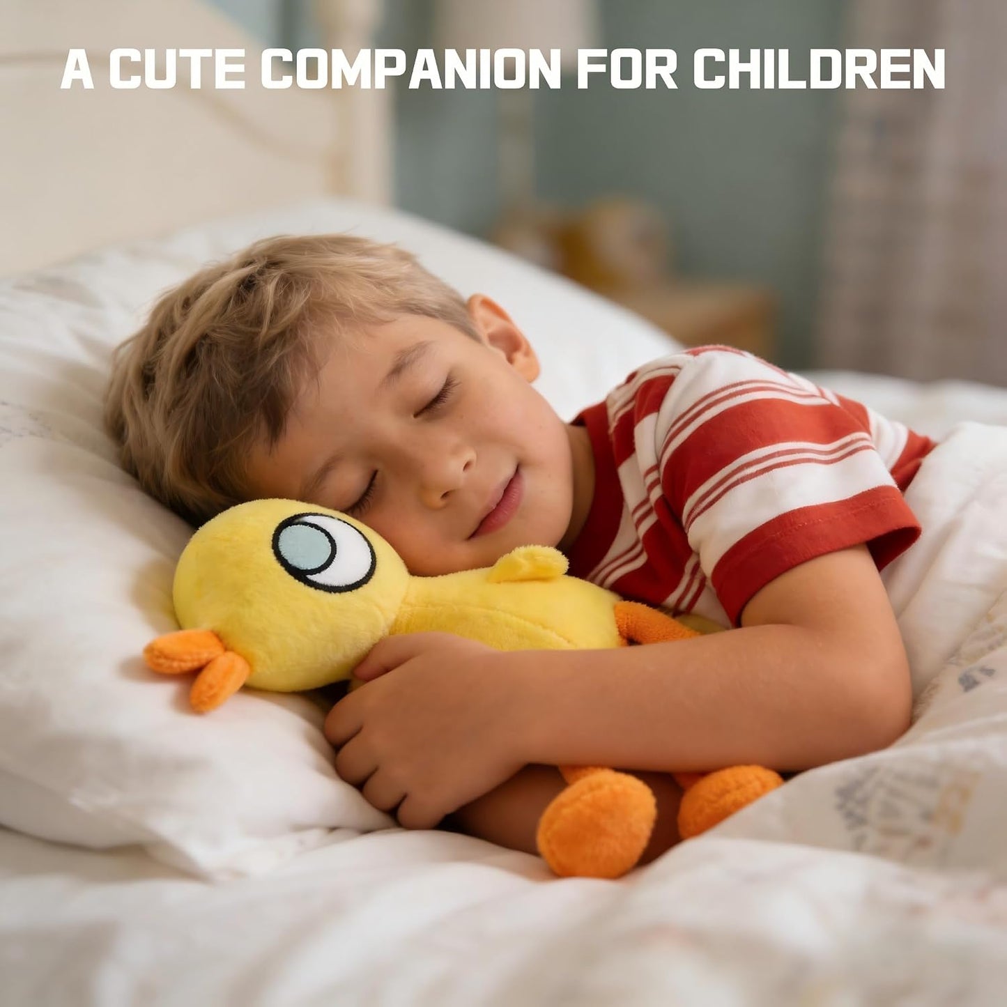 New Little Yellow Duck Plush for Book Buddies Stuffed Animals | Pigeon Books Series Duckling Soft Stuffed Animal Plush Toys, Ideal Gift for Kids Boys and Girls Birthday