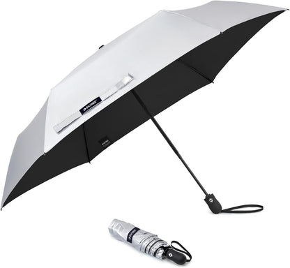 40 Inch Travel Compact Umbrella Mini Sun UV Protection Umbrella | UPF 50+, Small & Ultra-Lightweight, Automatic Open Close, Ultra-Thin Fabric, Portable, Super Slim, for Purse, Handbag, Women