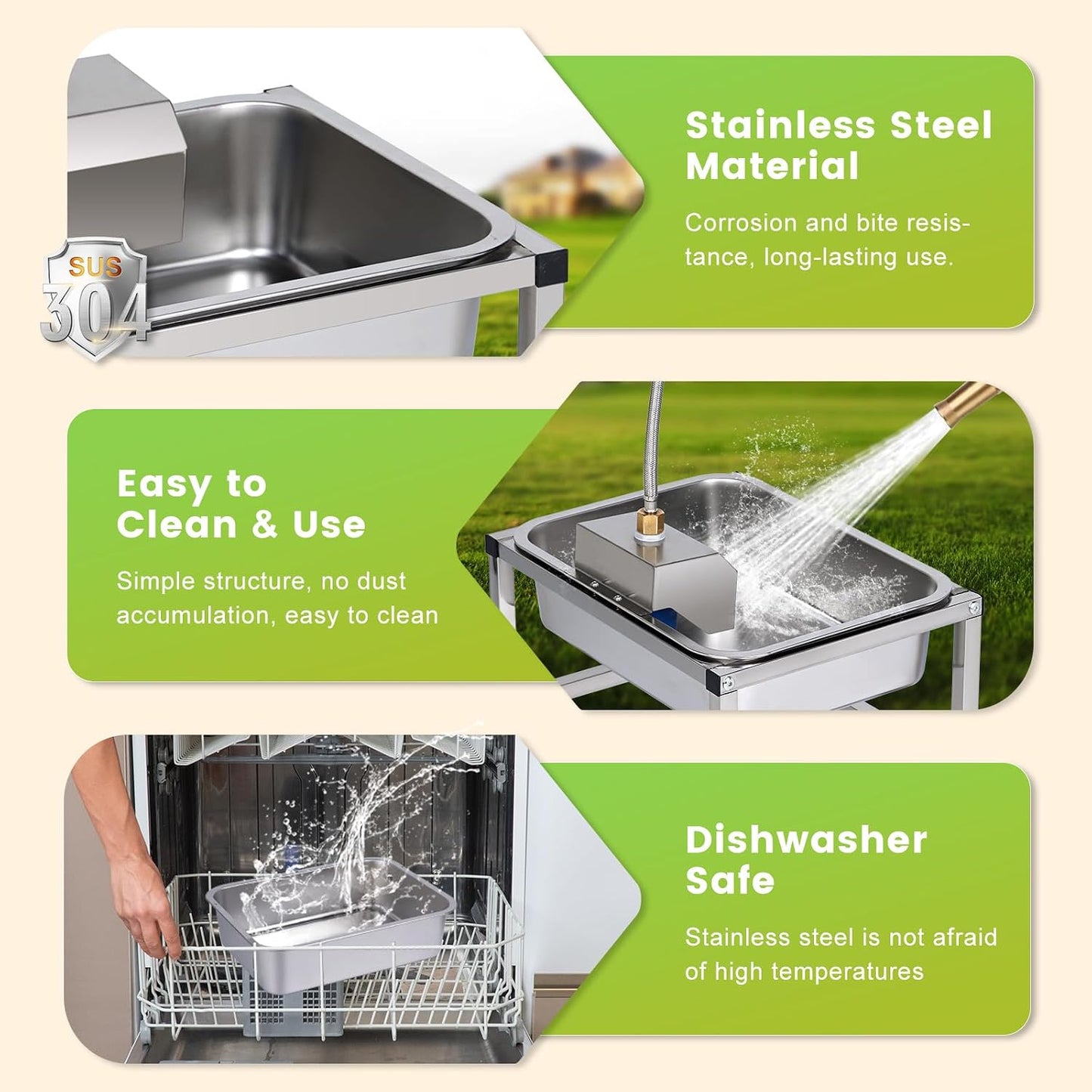 3Gal Automatic Dog Water Bowl Dispenser Large Breed Elevated Outdoor Large Dog Water Bowl with Stand Raised Stainless Auto Fill Waterer with Float Valve for Big Dogs Pets Cats Chicken Livestock