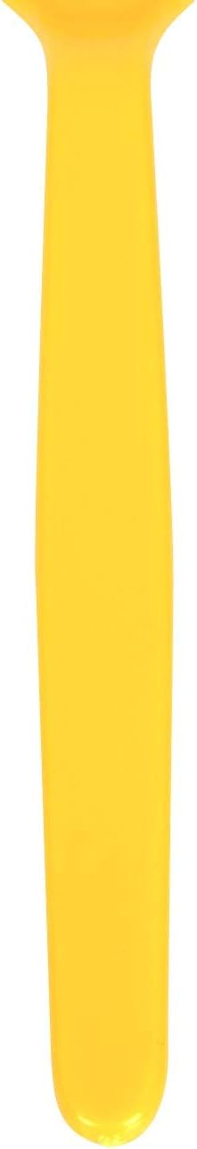 U2100 (Yellow) 5.9" PS Heavy-Weight Disposable Teaspoon, Yellow (Pack of 1000)