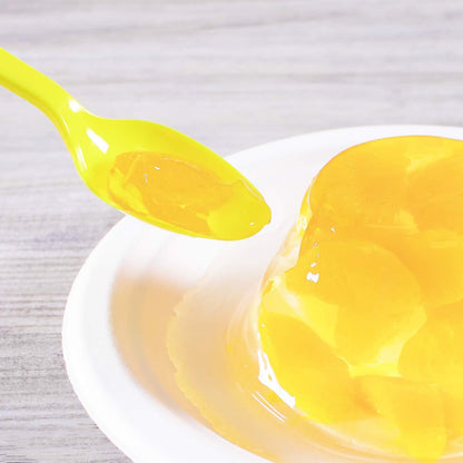 U2100 (Yellow) 5.9" PS Heavy-Weight Disposable Teaspoon, Yellow (Pack of 1000)
