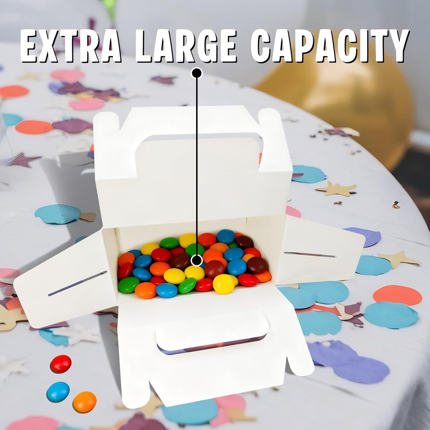 12 Pcs Video Game Question Mark Party Favor Boxes Yellow Mystery Box | Yellow gable candy boxes | Video game birthday decorations | Arcade surprise blind bags | Kids gamer party treat goodie box