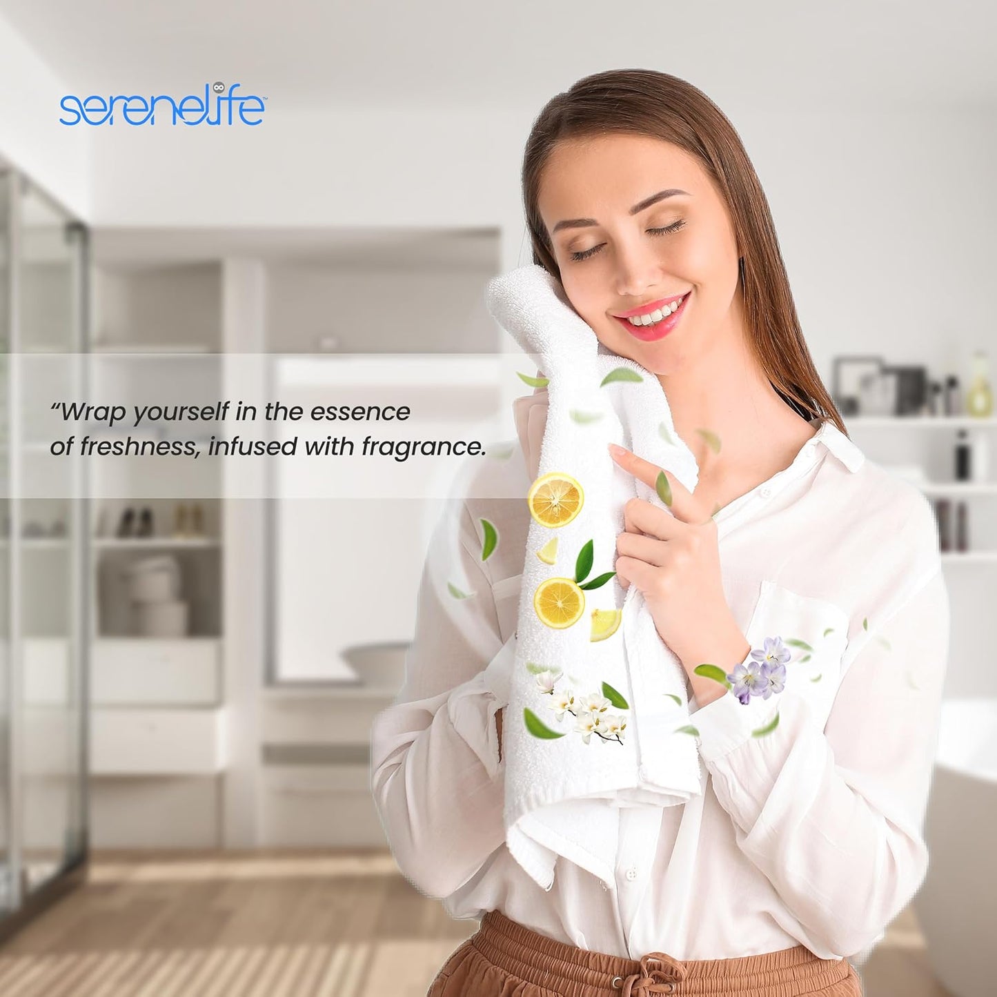 Fragrance Disc 15pcs Lemon Scented Fragrance Disc, Suitable for Towel Warmer Buckets Convenient Size Fits in Most Air Freshener Holders Fresh Aroma Stays for 30 to 60 Days