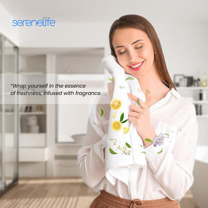 Fragrance Disc 15pcs Lemon Scented Fragrance Disc, Suitable for Towel Warmer Buckets Convenient Size Fits in Most Air Freshener Holders Fresh Aroma Stays for 30 to 60 Days