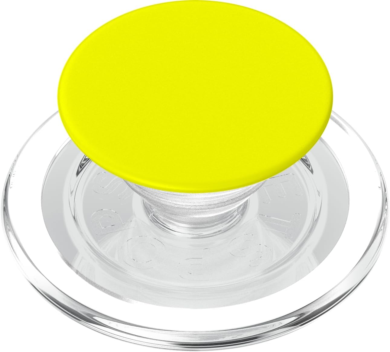 Phone Grip with Expanding Kickstand - Neon Yellow PopGrip for MagSafe