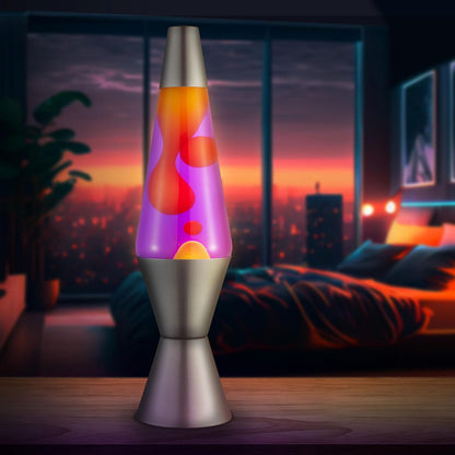 ® Lamp - 14.5" Purple Sunset - The Original Motion Light - Yellow Wax and Purple Liquid - Item #2635 (Amazon Exclusive)