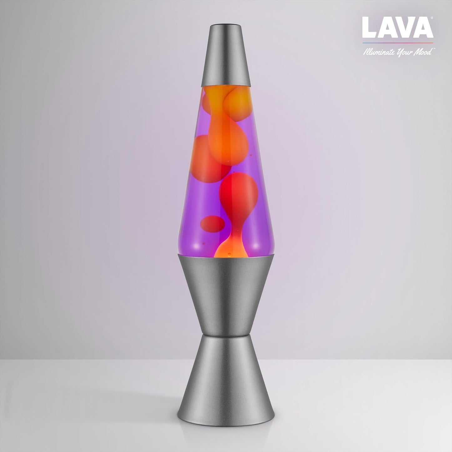 ® Lamp - 14.5" Purple Sunset - The Original Motion Light - Yellow Wax and Purple Liquid - Item #2635 (Amazon Exclusive)