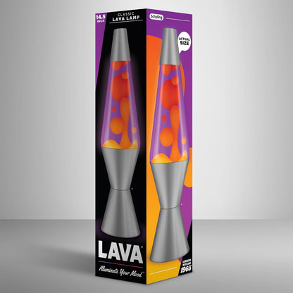 ® Lamp - 14.5" Purple Sunset - The Original Motion Light - Yellow Wax and Purple Liquid - Item #2635 (Amazon Exclusive)