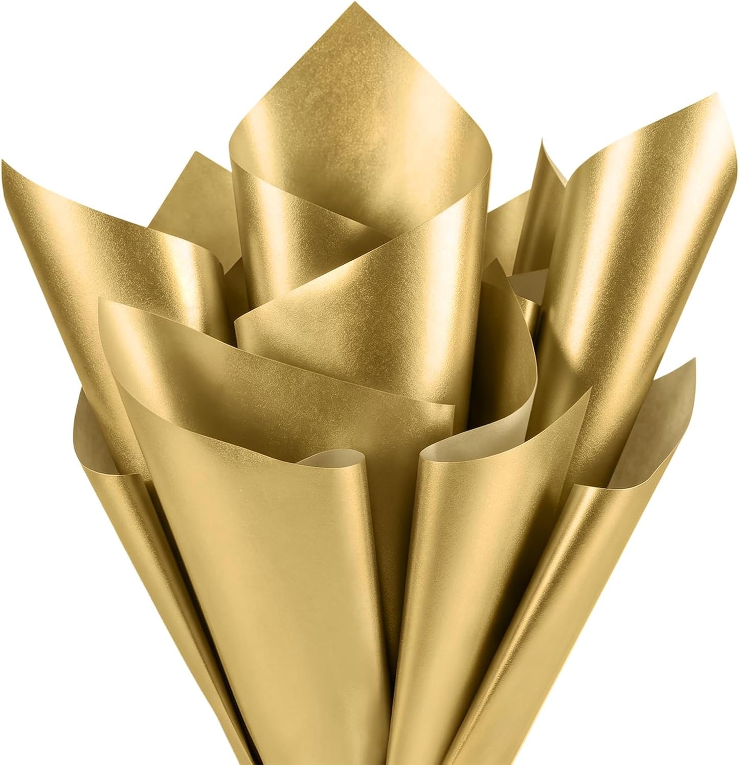Gold Tissue Paper for Gift Bags and Gift Wrapping - 30 Sheets | 20 x 28 Inch Large Size Gift Wrapping Paper for Gift Bags, Mothers Day Christmas Weddings Celebrations Birthday